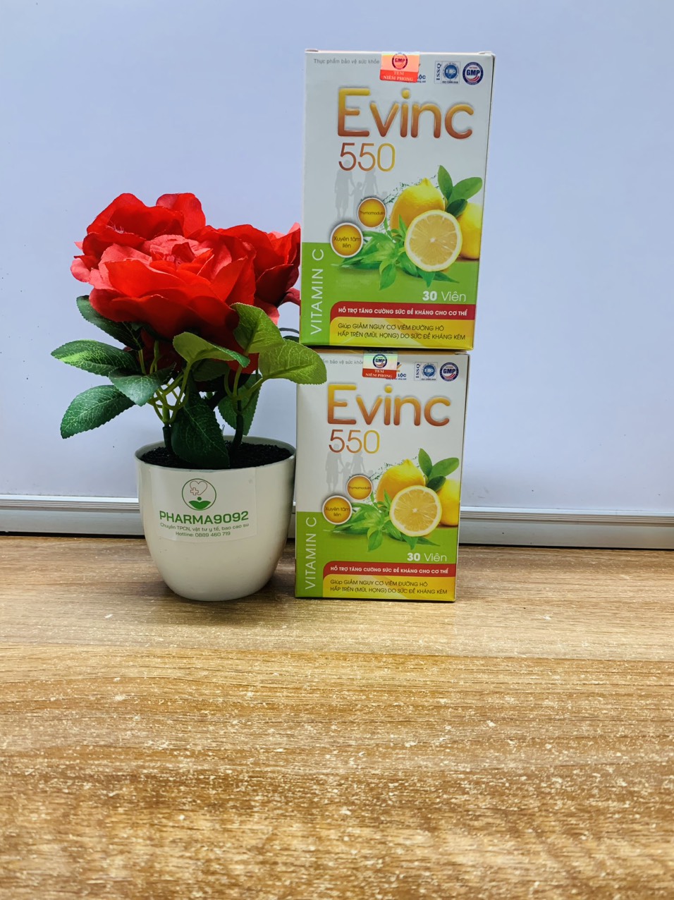 EVINC 550 (Bổ sung vitamin c)