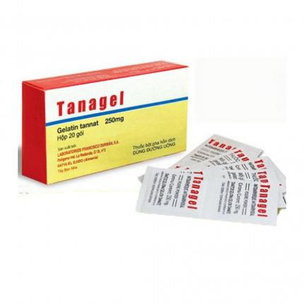 Chi tiết Thuốc Tanagel 250mg Điều trị dứt điểm tiêu chảy