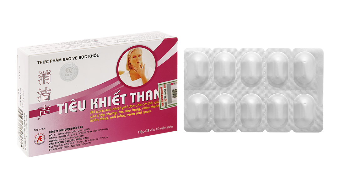Chi tiết Tiêu Khiết Thanh hỗ trợ giảm viêm đường hô hấp