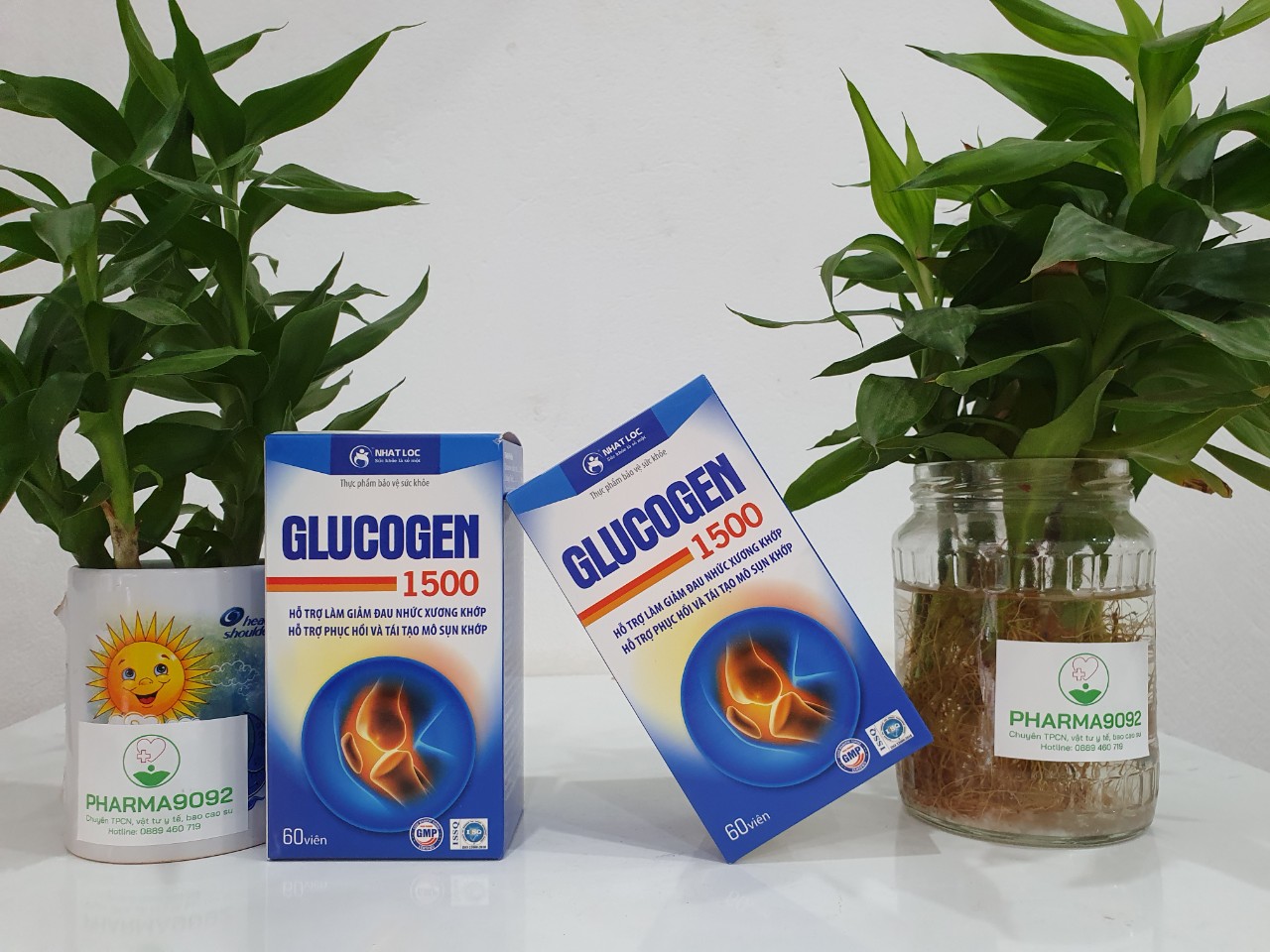 Chi tiết VIÊN BỔ KHỚP GLUCOGEN 1500. Hỗ trợ làm giảm các triệu chứng đau dây thần kinh, đau nhức xương khớp, viêm khớp